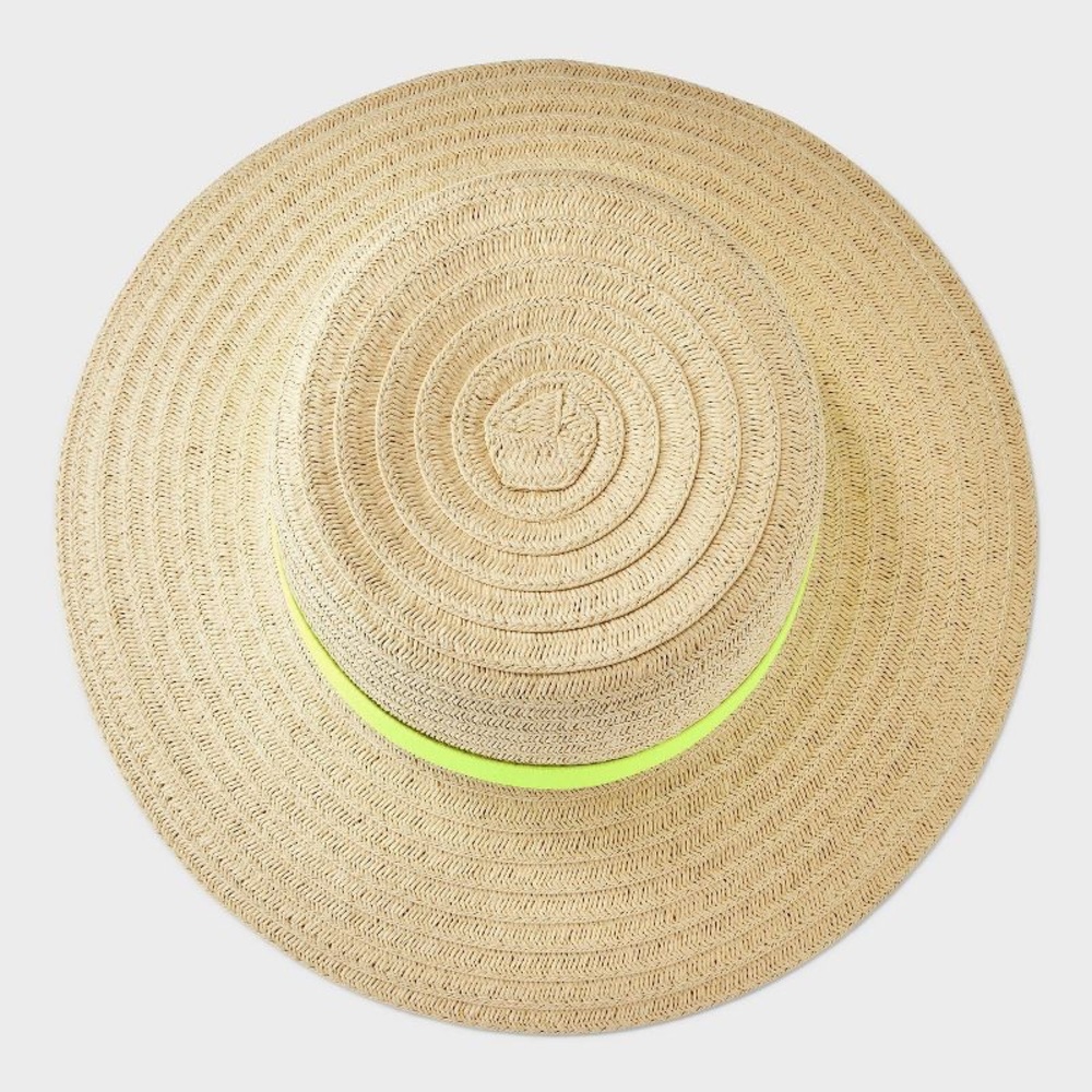 Packable Down Brim Straw Hat - A New Day™ | NWT - Picture 2 of 9